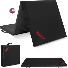 GSF-MAT-6X2-BLACK GOSPORTS Fold Exercise Fitness Great