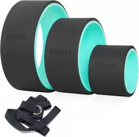689852257635 GRACIAS Yoga Wheel Set Sports Pain