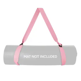 661317868563 GRADIENT FITNESS Yoga Mat Strap Pink