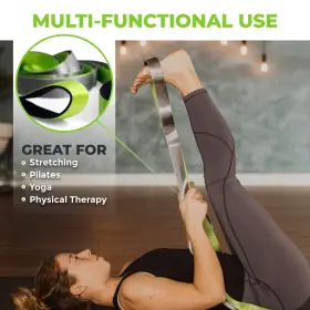 B01A4CG3PE GRADIENT FITNESS Stretching Strap Physical Therapy #3
