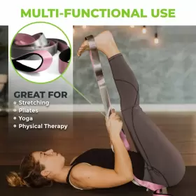 B01LSFUYDS GRADIENT FITNESS Stretching Strap Physical Therapy #3