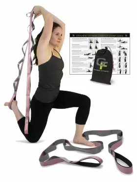 B01LSFUYDS GRADIENT FITNESS Stretching Strap Physical Therapy