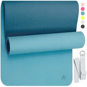0843 GREATER GOODS Yoga Mat Exercise Fitness Balance