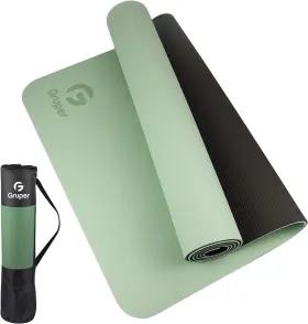 313052446499 GRUPER Yoga Mat Exercise Fitness Slip Eco Gym