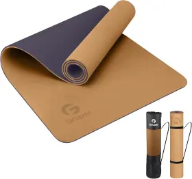 445011276267 GRUPER Yoga Mat Slip Eco Fitness Exercise Strap