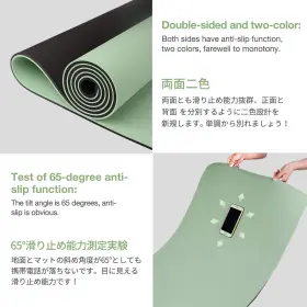 630792671968 GRUPER Yoga Mat Slip Eco Fitness Exercise Yo #3