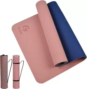 691201763636 GRUPER Yoga Mat Slip Eco Fitness Exercise Strap