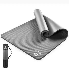 696566536390 GRUPER Yoga Mat Slip Exercise Fitness