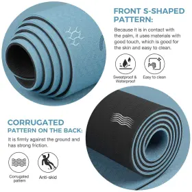 705598076252 GRUPER Yoga Mat Slip Tpe Alignment #3