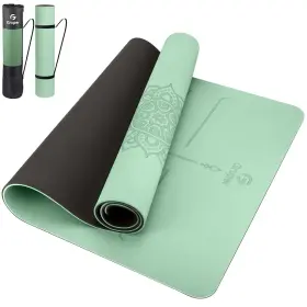 705598076276 GRUPER Yoga Mat Slip Tpe Alignment