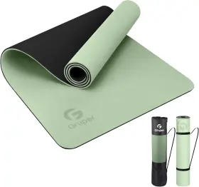 744759901156 GRUPER Yoga Mat Slip Eco Fitness Exercise Strap