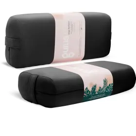 Glybb GURUS Yoga Bolster Pillow Firm Handle Wa