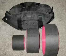 709175403745 GUSTARIA Yoga Wheel Roller Set Pain Stretching #2 709175403745 GUSTARIA Yoga Wheel Roller Set Pain Stretching #2