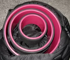 709175403745 GUSTARIA Yoga Wheel Roller Set Pain Stretching #3 709175403745 GUSTARIA Yoga Wheel Roller Set Pain Stretching #3