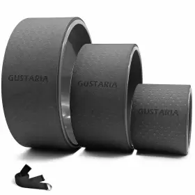 709175403813 GUSTARIA Sports Yoga Wheel Set Roller Pain