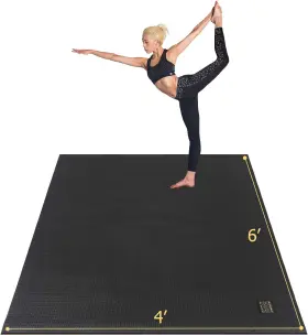 313097568538 GXMMAT Yoga Mat Pilates Stretching Gym Workout