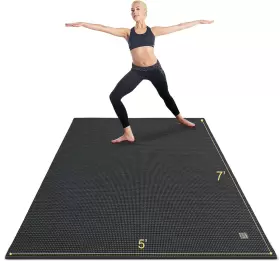 689742645665 GXMMAT Yoga Mat Slip Workout Gym Floori