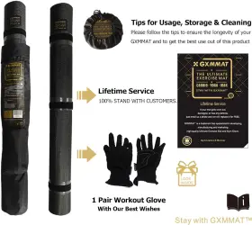 691167229436 GXMMAT Yoga Mat Pilates Stretching Gym #2