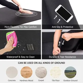 714133929113 GXMMAT Yoga Mat Workout Gym Flooring #3 714133929113 GXMMAT Yoga Mat Workout Gym Flooring #3