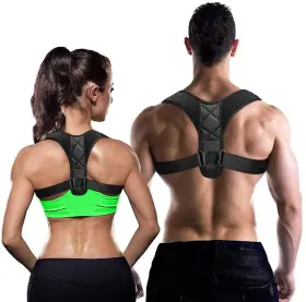 BJ02 HADSOMUN Correction Belt Women Men Improve Posture Slo