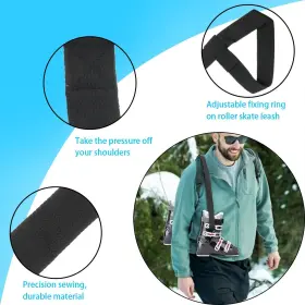 797447721505 HAIDONG Ski Boot Suspenders Snowboard Straps Mat #3
