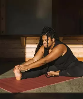 880721159689 HALFMOON YOGA PRODUCTS Deluxe Studio Mat Latex #3