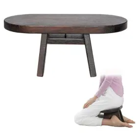 736542328851 HALOTRIBE Meditation Bench Stool Stable Design