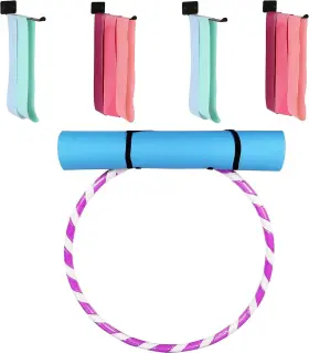 770734179166 HAOCUTE Yoga Mat Storage Rack Wall Holder Set #3