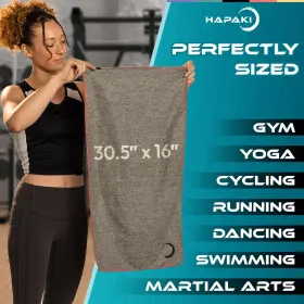 313102192147 HAPAKI LLC Microfiber Workout Towels Men Women #3