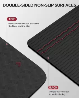 730198936491 HAPBEAR Yoga Mat Slip Eco #3