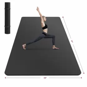 796345431158 HAPBEAR Yoga Mat Slip Eco