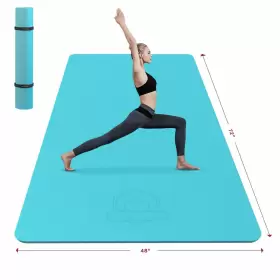 796345431172 HAPBEAR Yoga Mat Slip