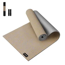 HB-EM12-US HAPBEAR Yoga Mat Natural Linen