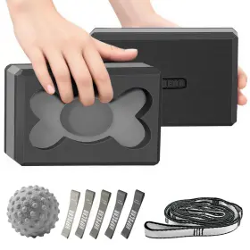 HB-YL01-US HAPBEAR Yoga Blocks Pack High Density Eva Foam HB-YL01-US HAPBEAR Yoga Blocks Pack High Density Eva Foam