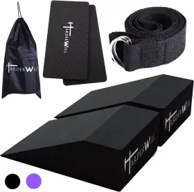 711181732542 HARDERWILL Yoga Foam Wedge Calf Raise Block