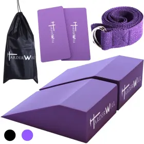 796391206076 HARDERWILL Yoga Foam Wedge Calf Raise Block Knee 796391206076 HARDERWILL Yoga Foam Wedge Calf Raise Block Knee