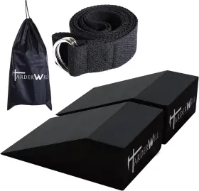 796391206175 HARDERWILL Yoga Foam Wedge Blocks Calf Raise