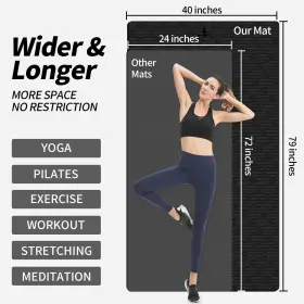 797999916565 HATHA YOGA Tpe Mat Slip Exercise #2