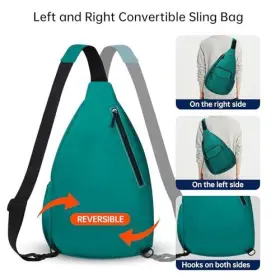 HW-22-ZCF011-H12 HAWEE Convertible Sling Backpack Crossbody #2
