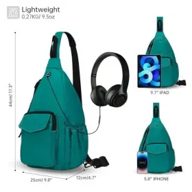HW-22-ZCF011-H12 HAWEE Convertible Sling Backpack Crossbody #3