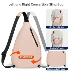 HW-22-ZCF011-H15 HAWEE Convertible Sling Backpack Crossbody #2