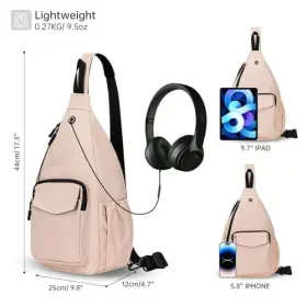 HW-22-ZCF011-H15 HAWEE Convertible Sling Backpack Crossbody #3
