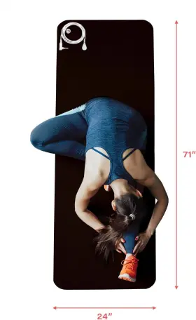 705353565069 YOGA Grounding Mat Exercise Fitness Pad Earth #3