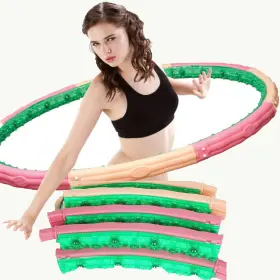 DE-HLJS-0319-047 HEALTH HOOP Fitness Exercise Loss Wai