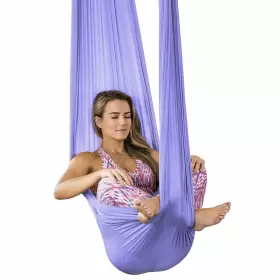 860003704578 HEALTHYMODELLIFE Pinc Silk Aerial Yoga Swing Kit