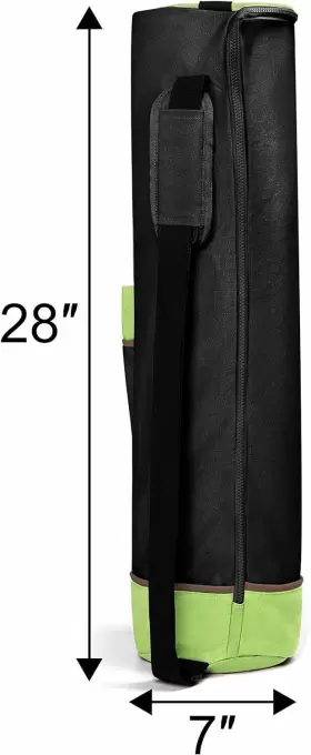 602668867737 HEATHYOGA Yoga Mat Bag Exercise #2