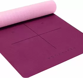 885944002279 HEATHYOGA Gym Exercise Mat Yoga Pilates Workout