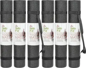 752785687500 HELLO FIT Studio Yoga Mat Strap Pack
