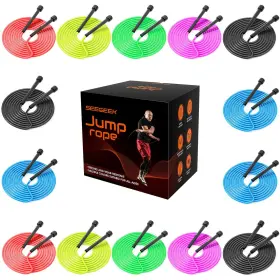 JR-MIX14 HELLOBOZS Pack Pvc Jump Rope Cardio Fitness