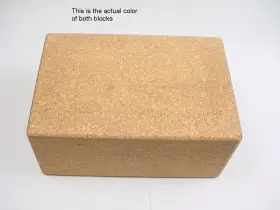 9X6X4 HEMING Cork Yoga Blocks Pack Set Natural Portugal #2